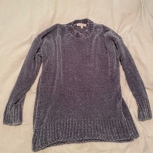 M Blue Philosophy Chenille Sweater